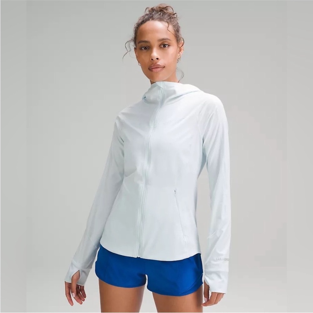 Lululemon Athletica Mist Over Windbreaker - White